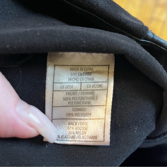 *As Is La Fée Verte | Faux Leather Leggings - Picture 6 of 10